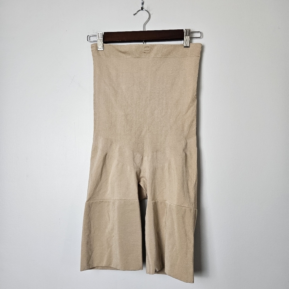 SPANX‎ Body Shapewear Ultra High Waist Mid Thigh Nude 3X Stretch Compression - Picture 1 of 7